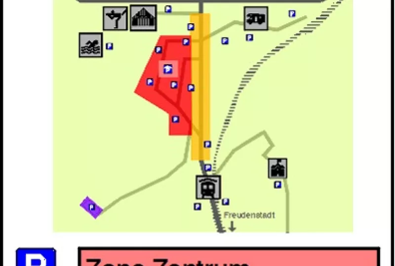 Parkraumkonzept Unterdorf in Baiersbronn