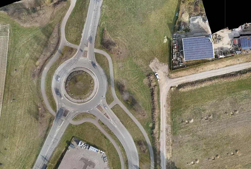 Umbau Kreisverkehr Rheinfelden