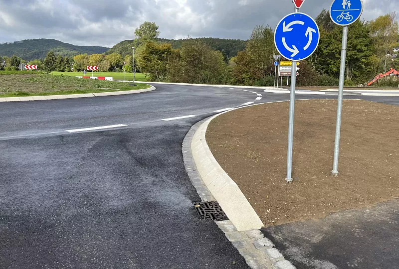Umbau Kreisverkehr Rheinfelden