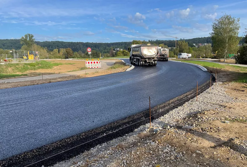 Umbau Kreisverkehr Rheinfelden