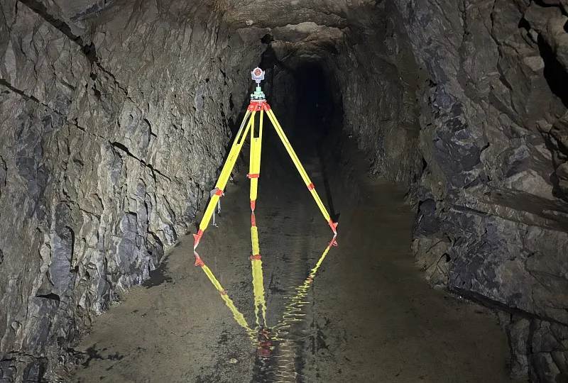 Triebwasserstollen zum Kraftwerk Mambach