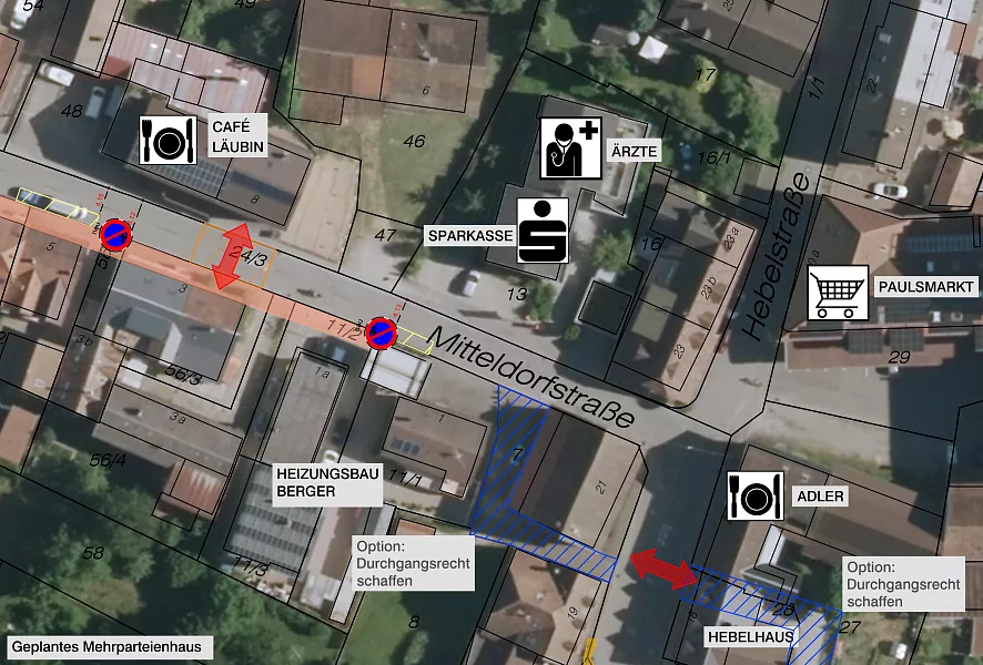Verkehrskonzept Hausen im Wiesental