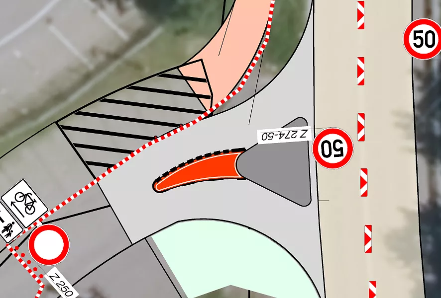 Verkehrssicherungspläne Knotenpunkt B 317 Wembach 